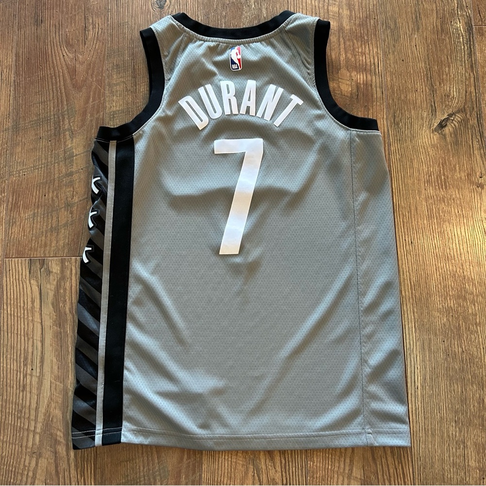 Nike Gray and Black Men's Jersey